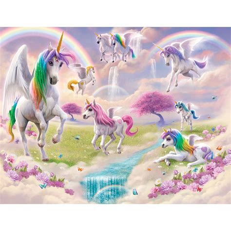 Walltastic magical unicorn wall art